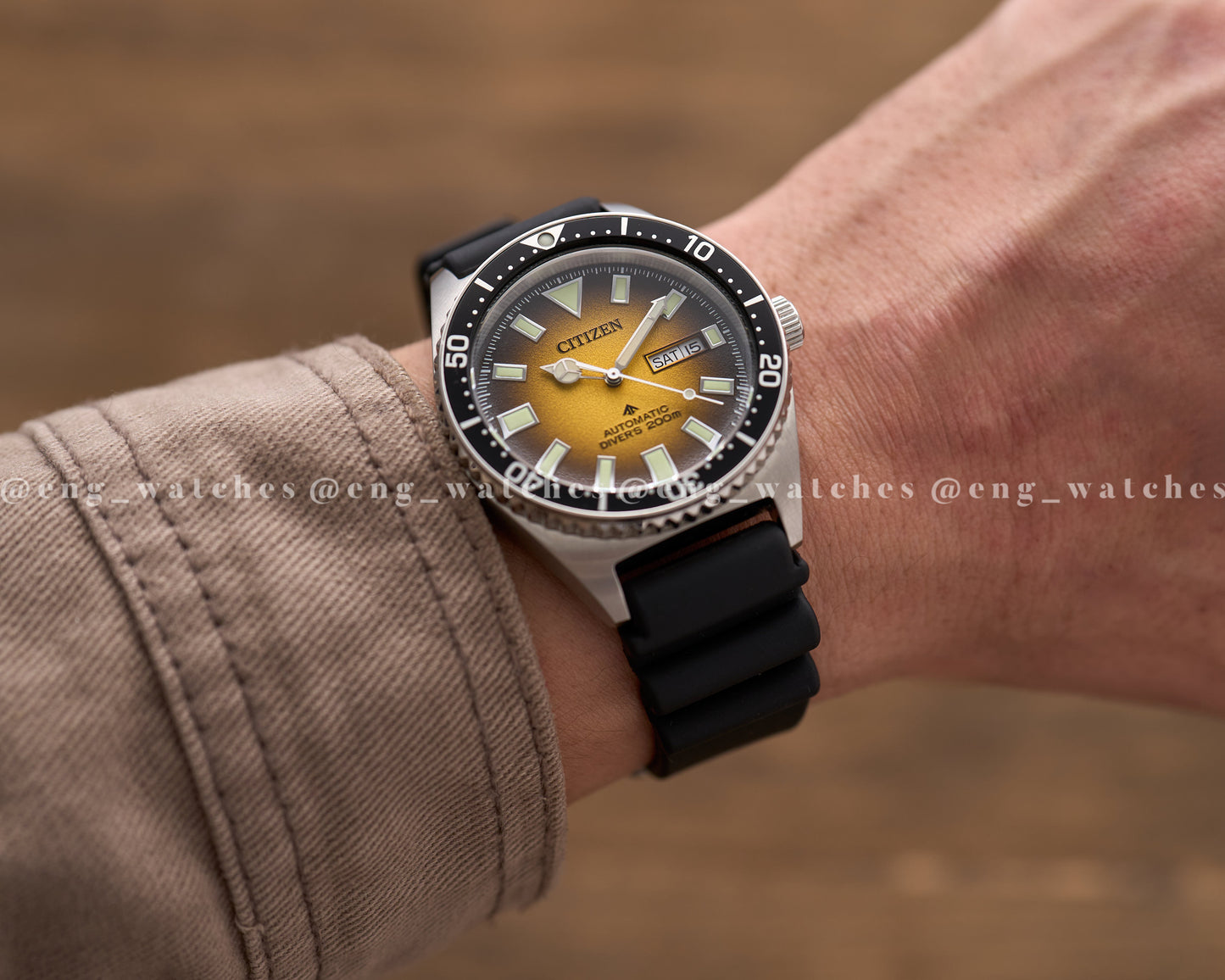 Citizen Promaster Diver "Smoky Yellow"