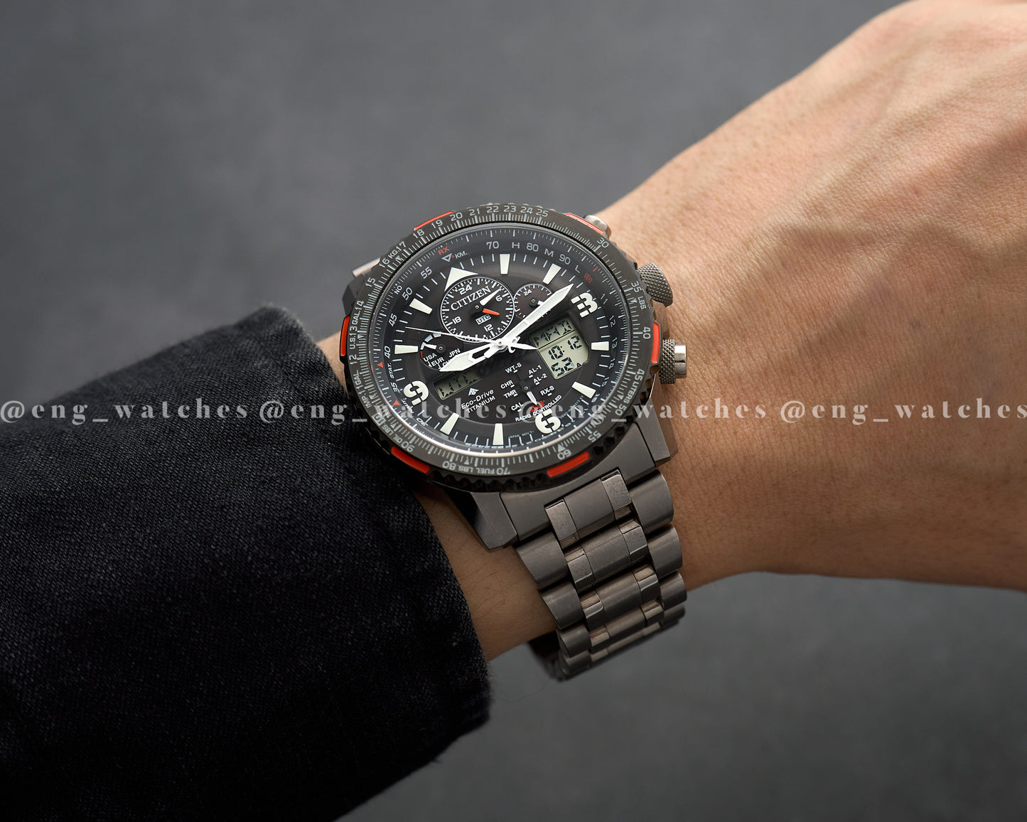 Citizen Promaster Eco-Drive SkyHawk Titanium
