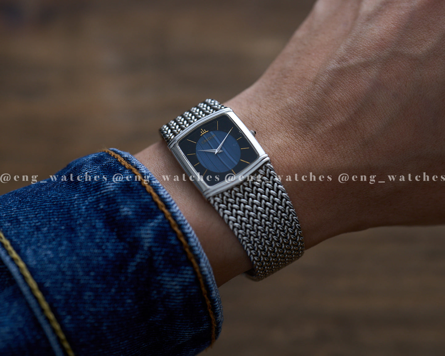 Credor "Blue Agate dial"