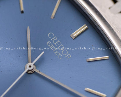Credor Seiko "Hexagon" Blue dial