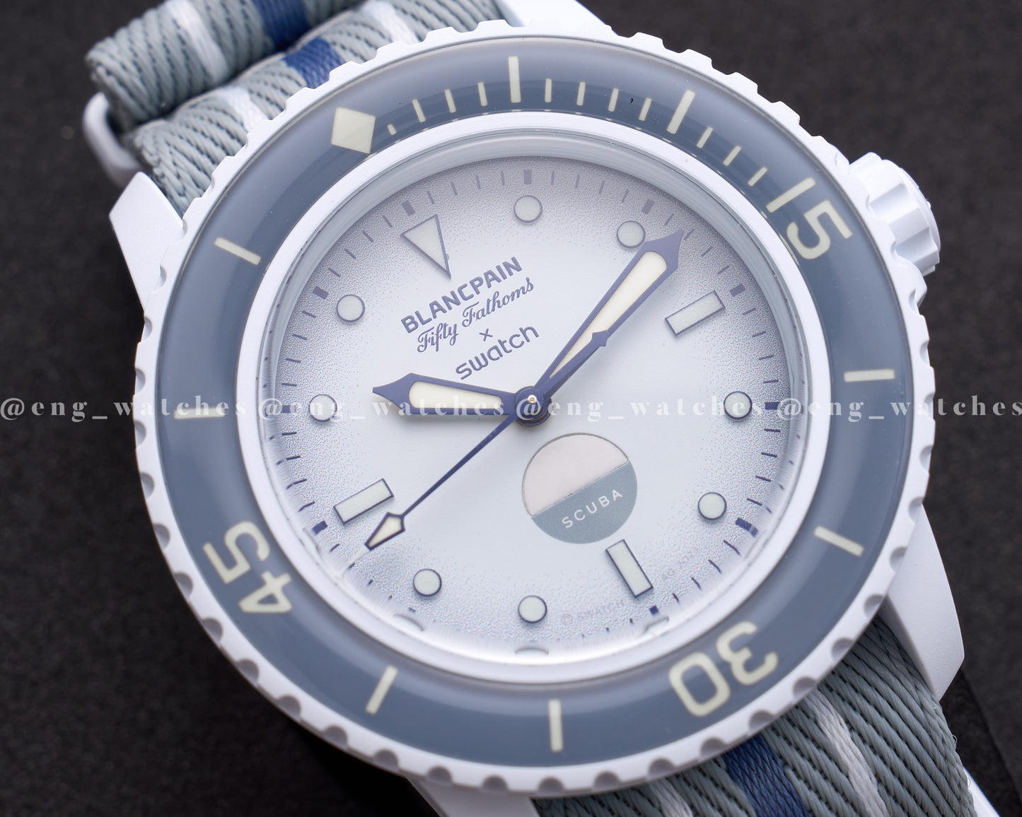 Blancpain x Swatch Fifty Fathoms Antartic Ocean