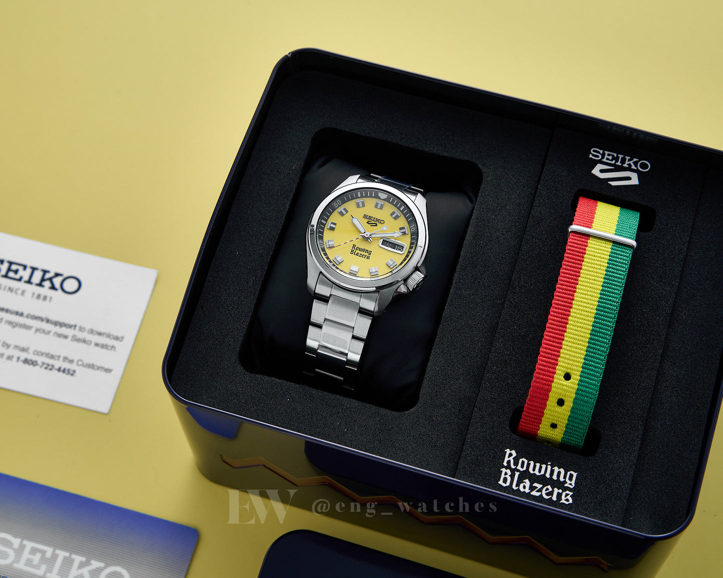 Seiko 5 Sports Rowing Blazers - Limited Edition