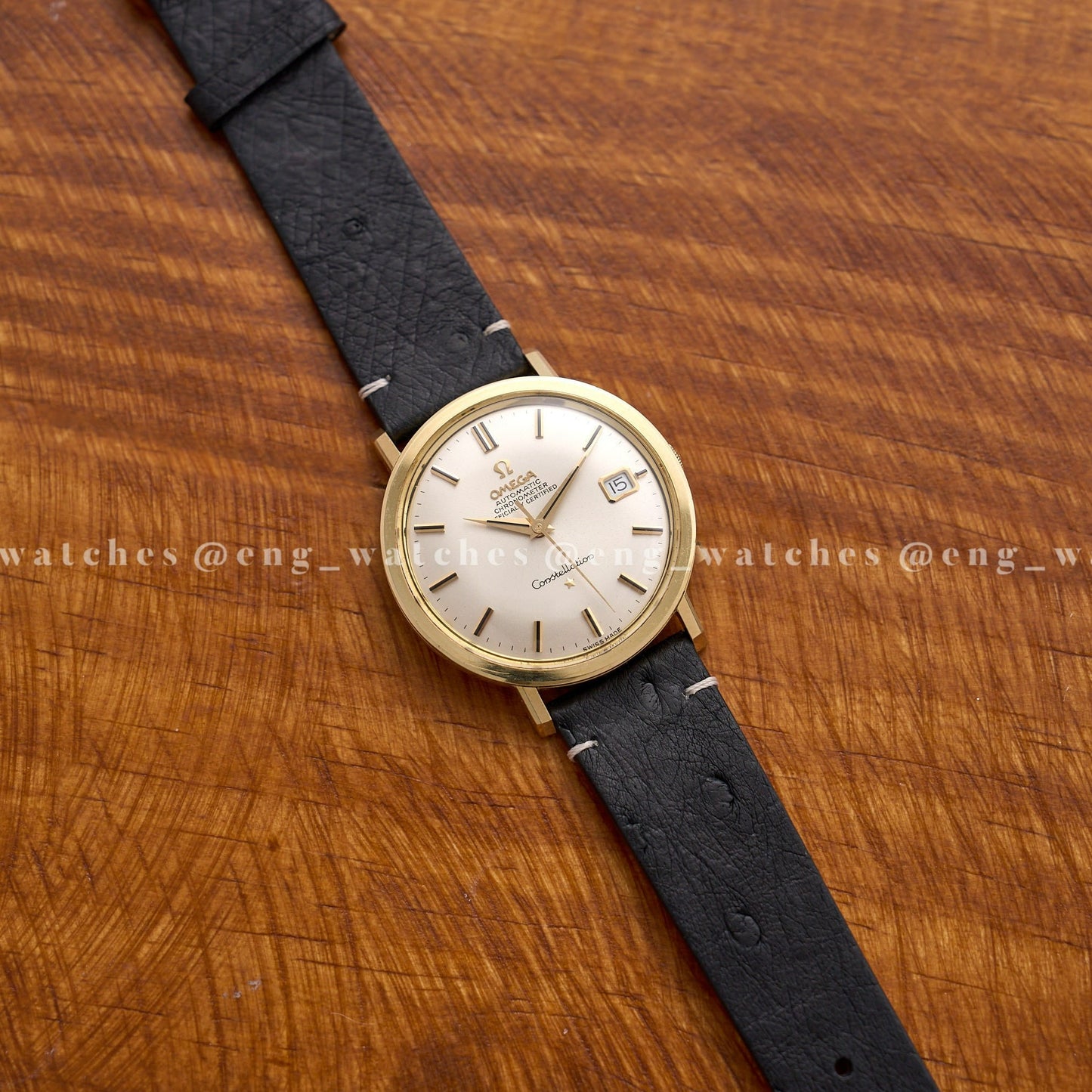 Omega Constellation Gold Capped