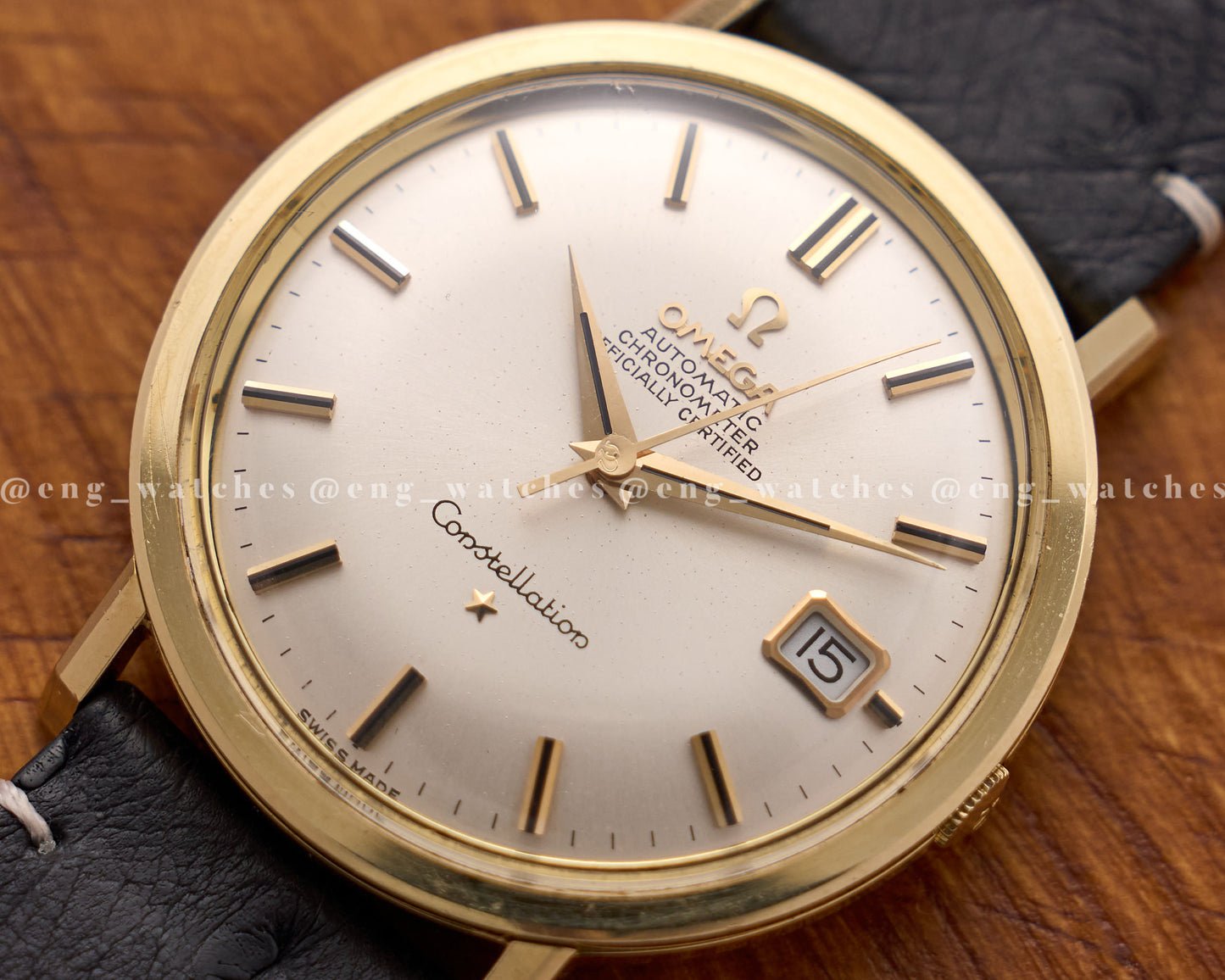 Omega Constellation Gold Capped