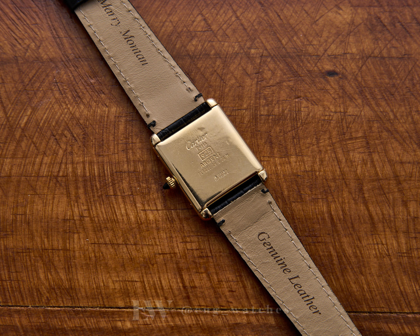 Cartier Must de Cartier Tank Vermeil