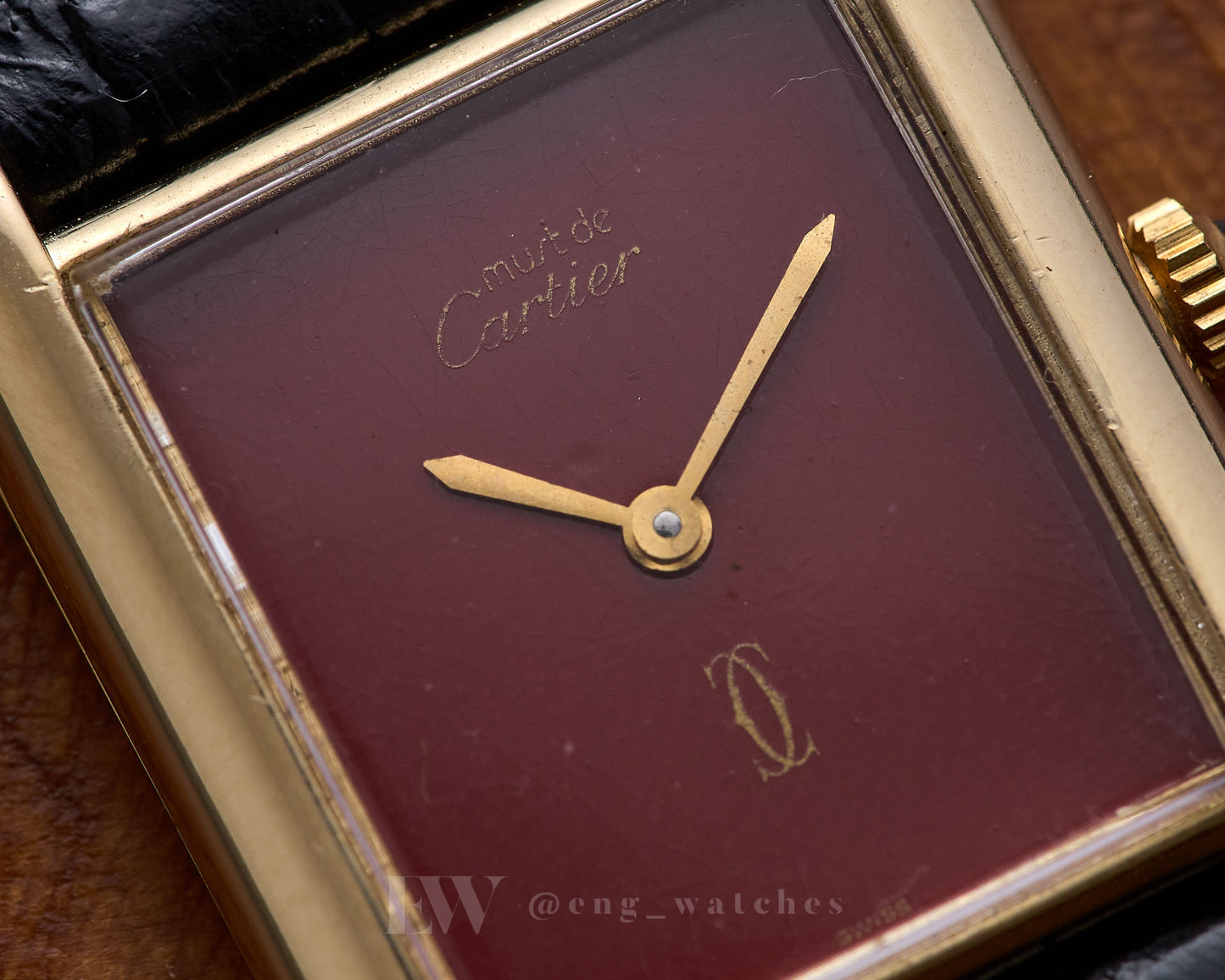 Cartier Must de Cartier Tank Vermeil