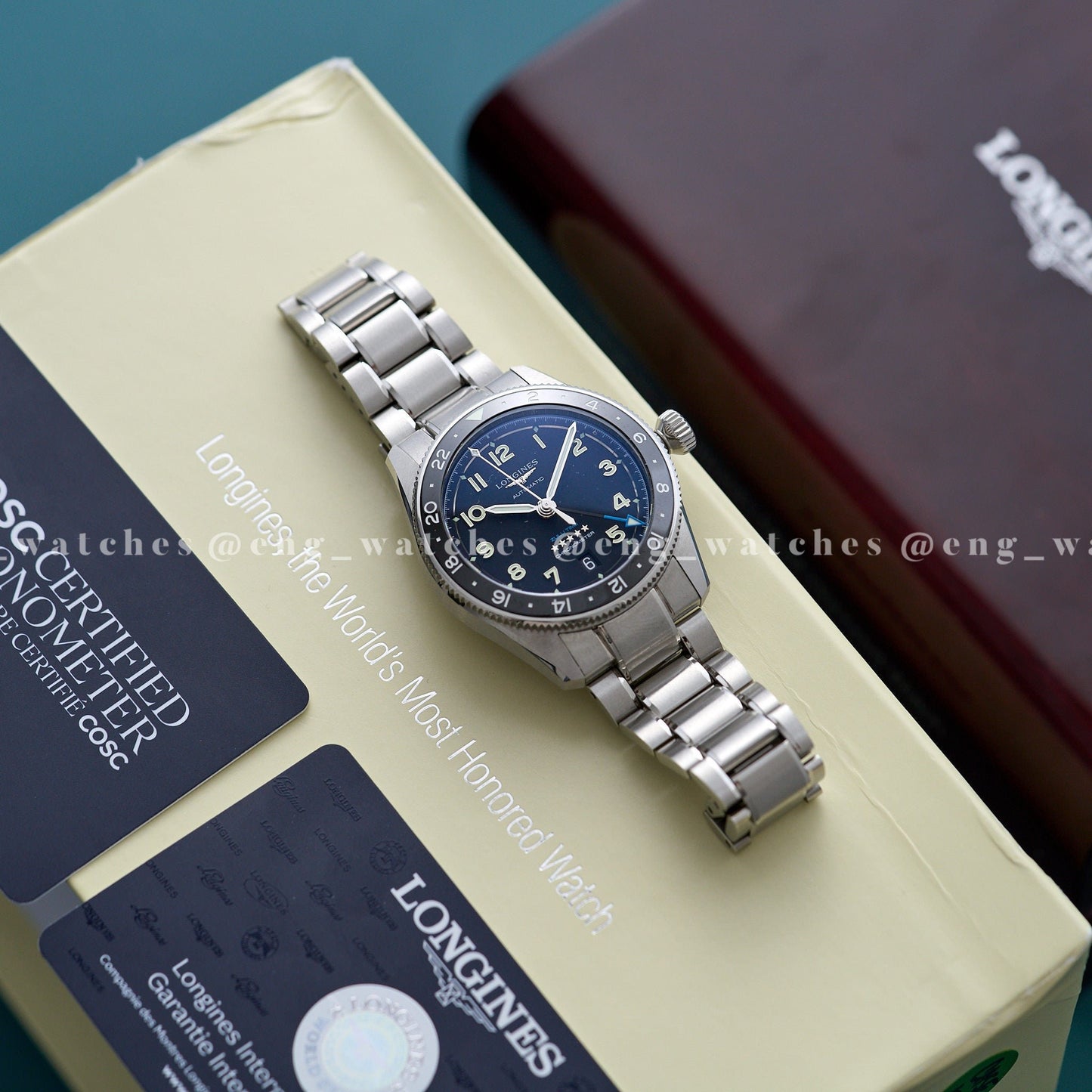 Longines Spirit Zulu Time GMT