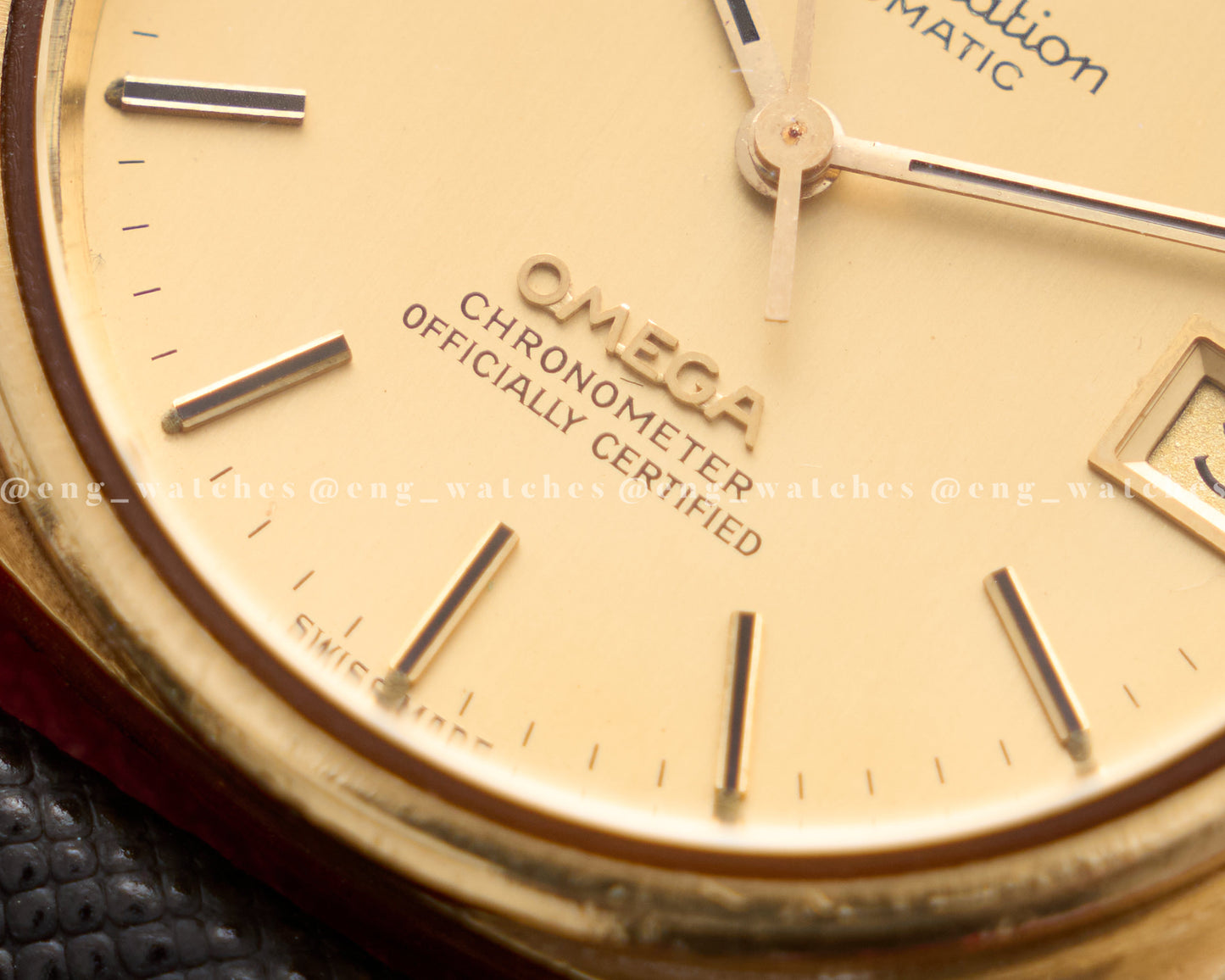 Omega Constellation "C-Shape" CD 168.0056 (with box and documents)