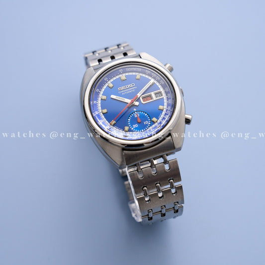 Seiko Chronograph 6139-6012 "Eletric Blue"