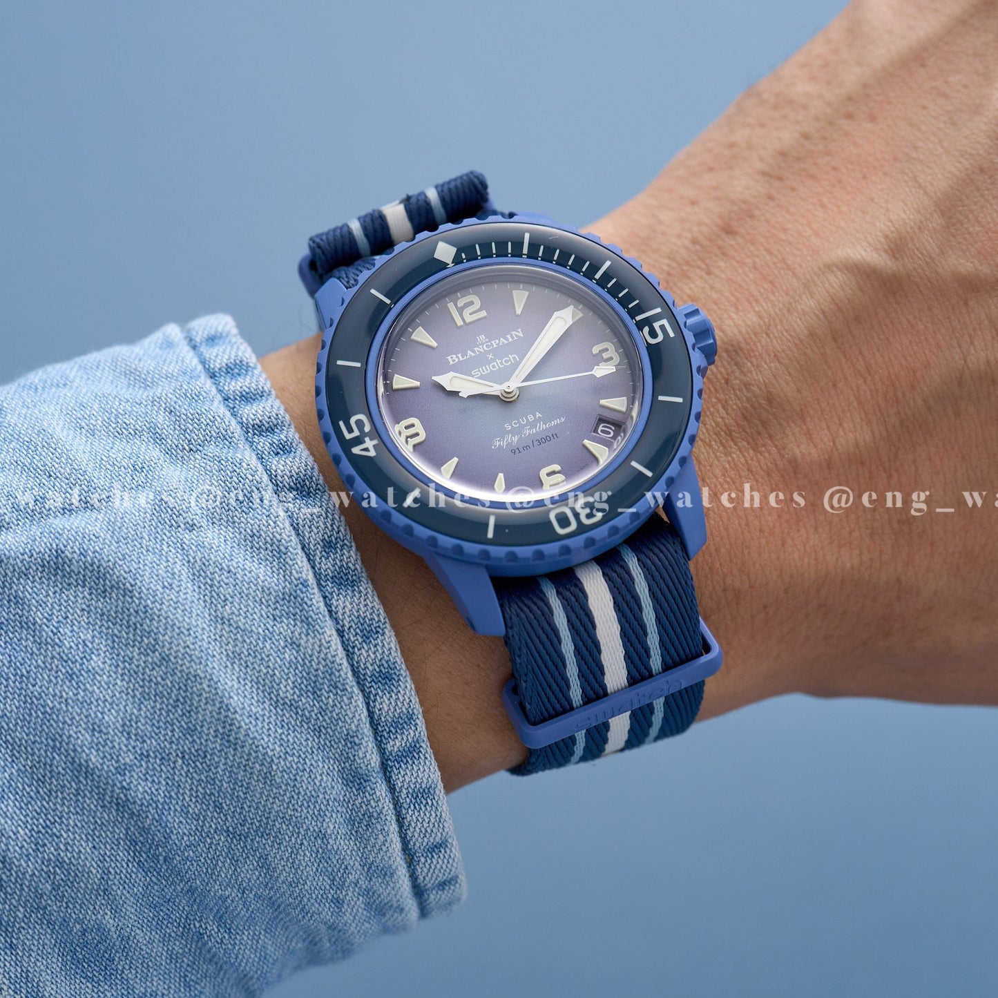 Blancpain x Swatch Fifty Fathoms Atlantic Ocean