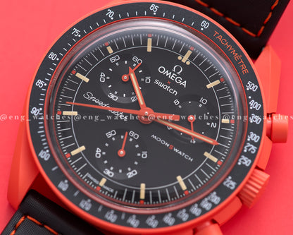 Swatch x Omega Mission on Earth Lava