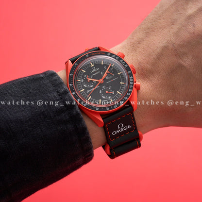 Swatch x Omega Mission on Earth Lava