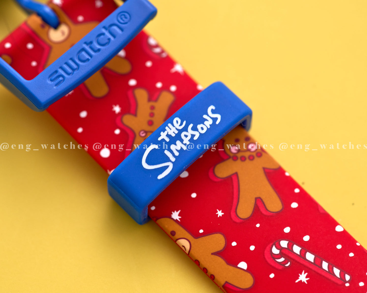 Swatch X The Simpsons "Wondrous Winter Wonderland"