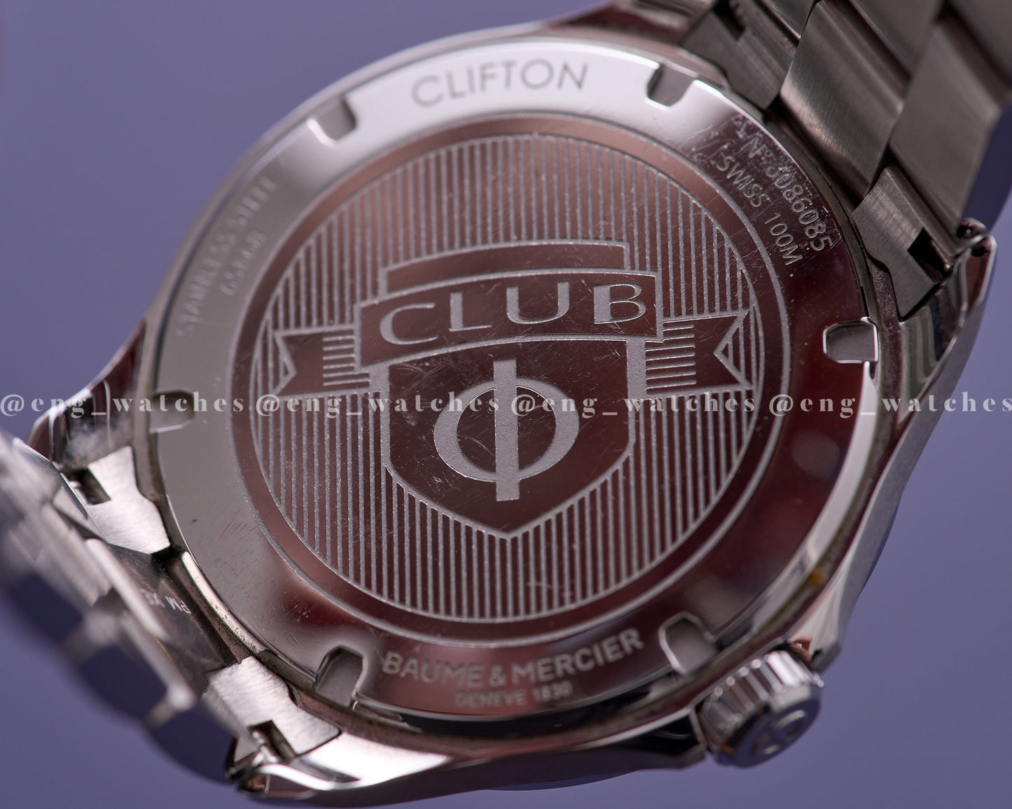 Baume Mercier Clifton Club GMT