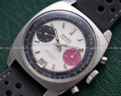 Gruen Precision Chronograph - Valjoux 7734
