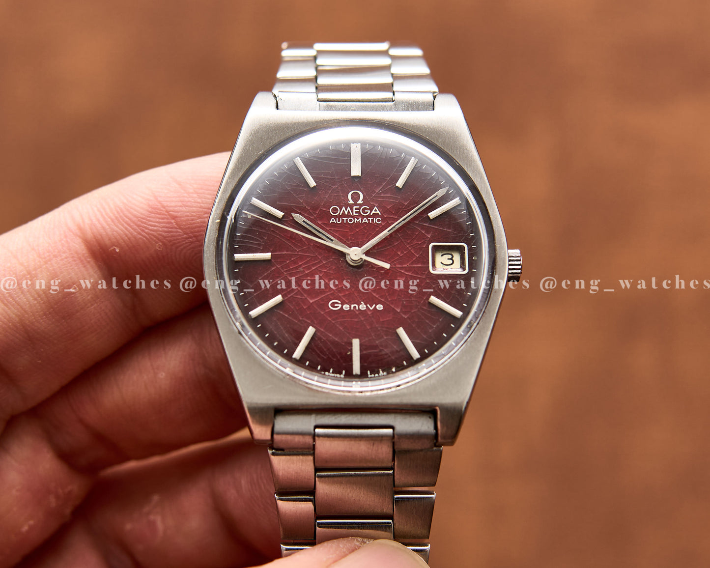 Omega Genève "Spider dial" 166.0168