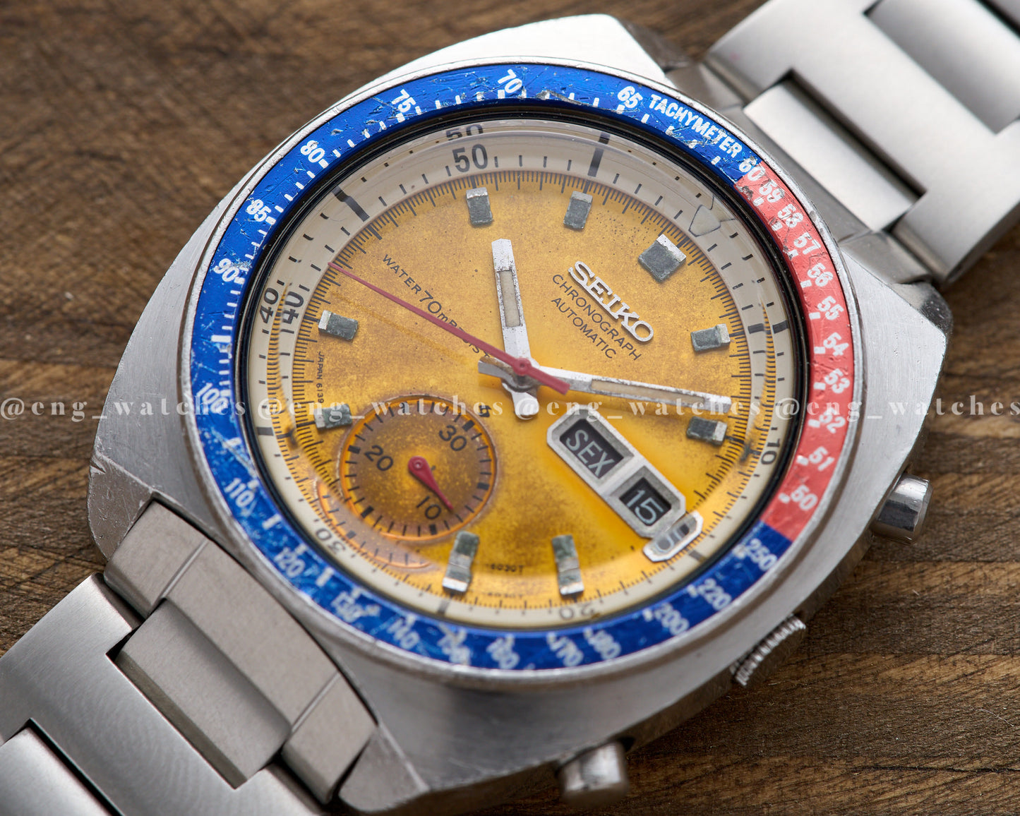 Seiko Chronograph 6139-6002 "Pogue"