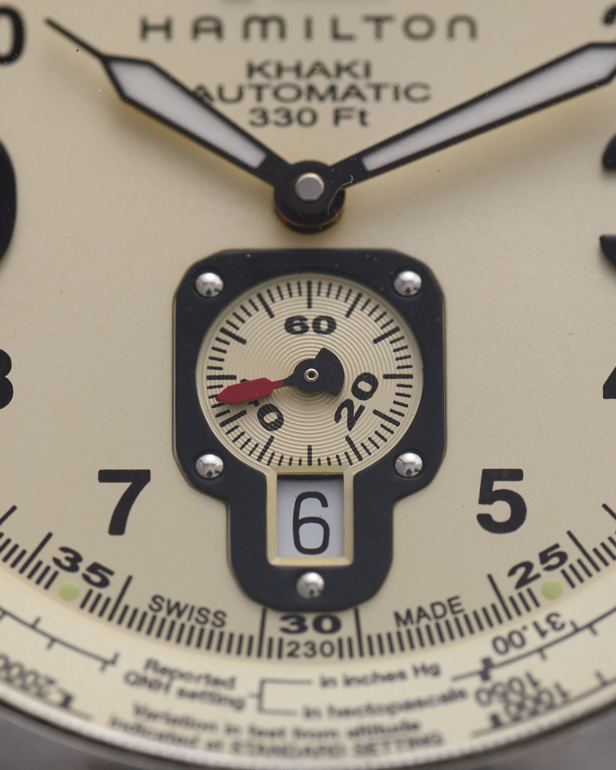 Hamilton Khaki Aviation QNE P/A Converter