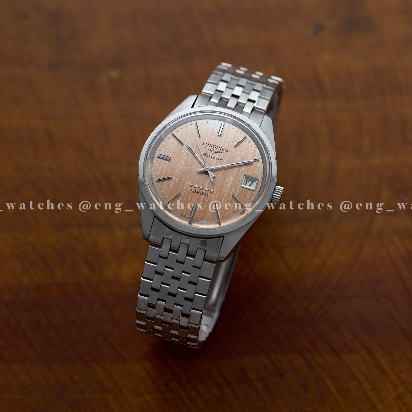 Longines Admiral "Salmon Patina"