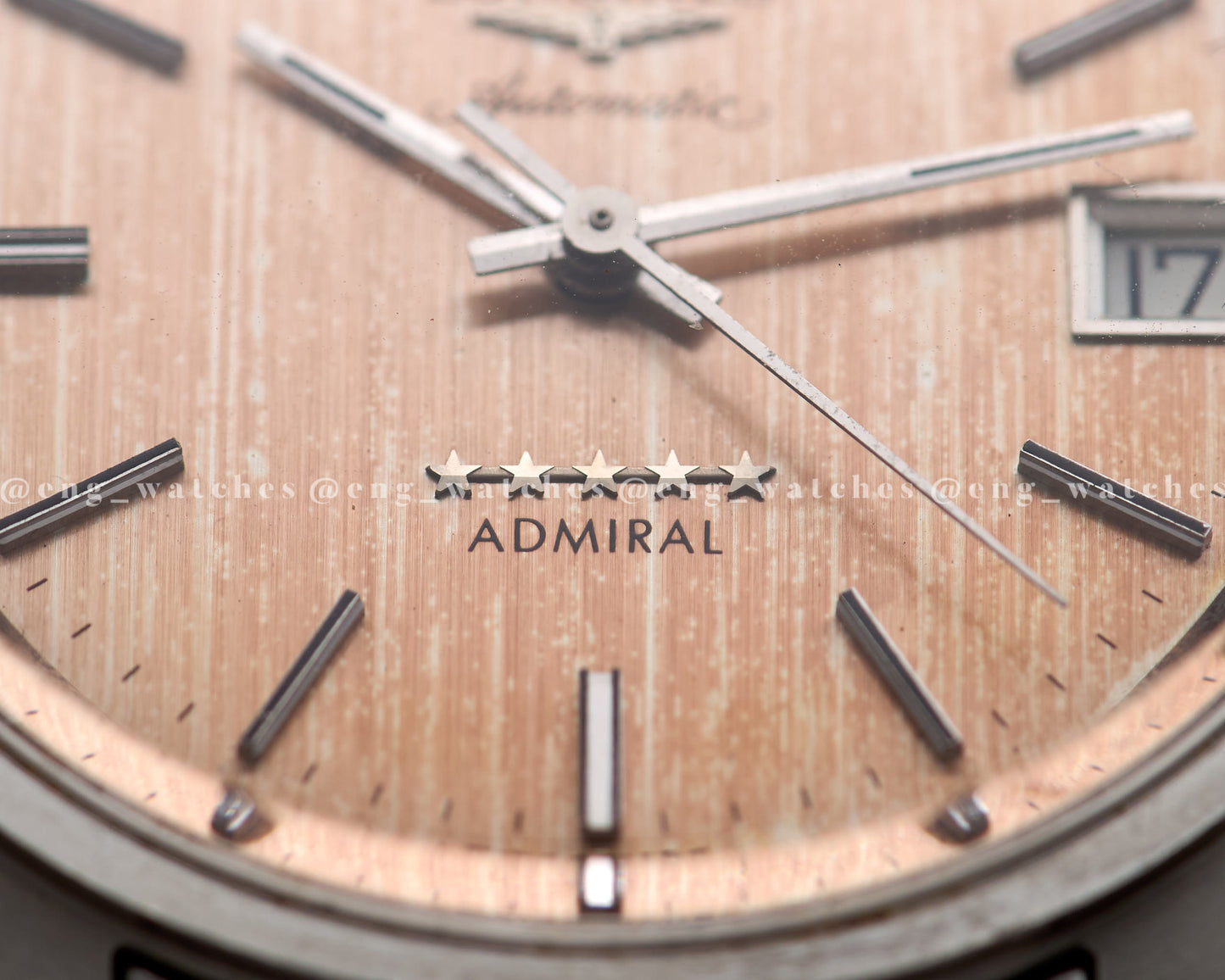 Longines Admiral "Salmon Patina"