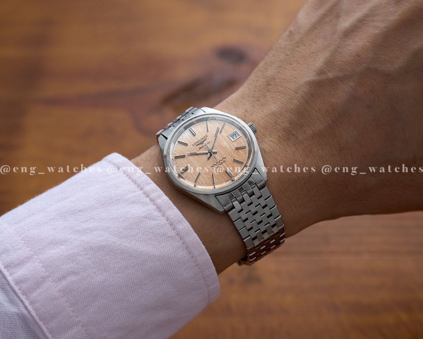 Longines Admiral "Salmon Patina"
