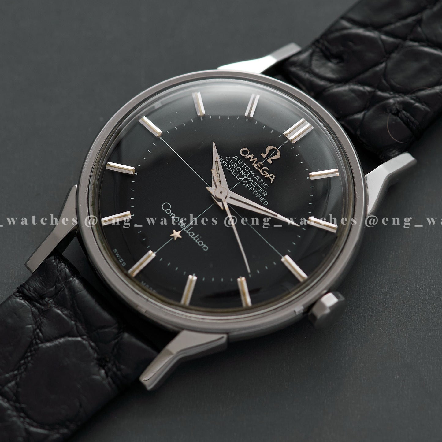 Omega Constellation Pie Pan "Crosshair"