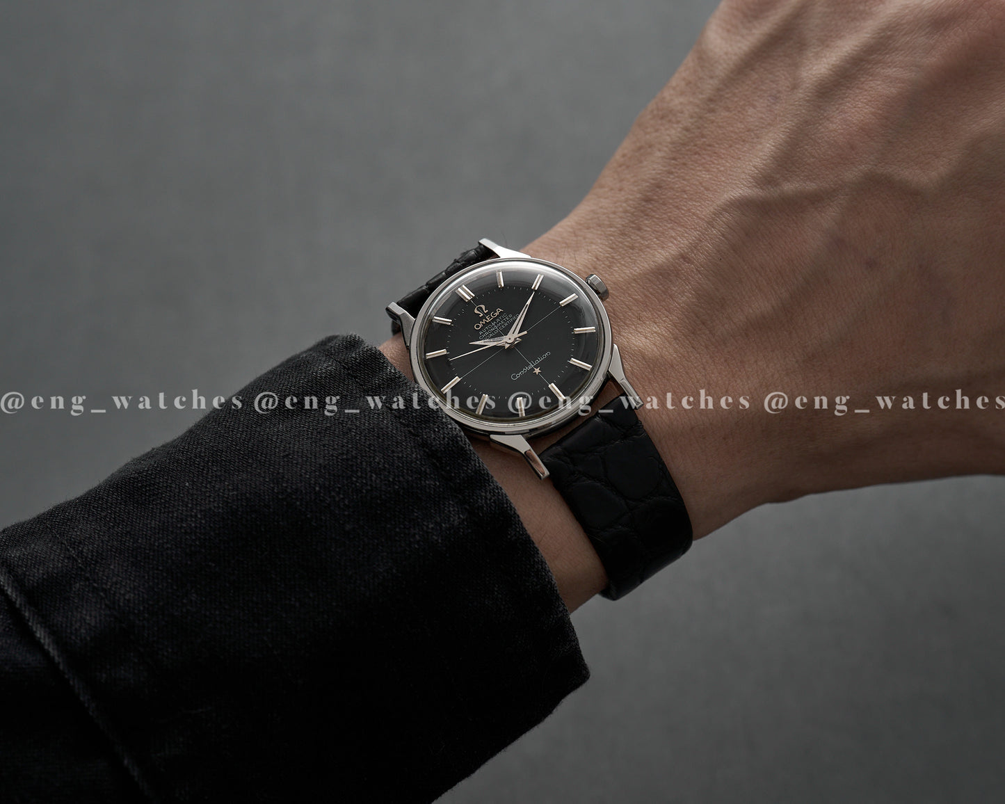 Omega Constellation Pie Pan "Crosshair"