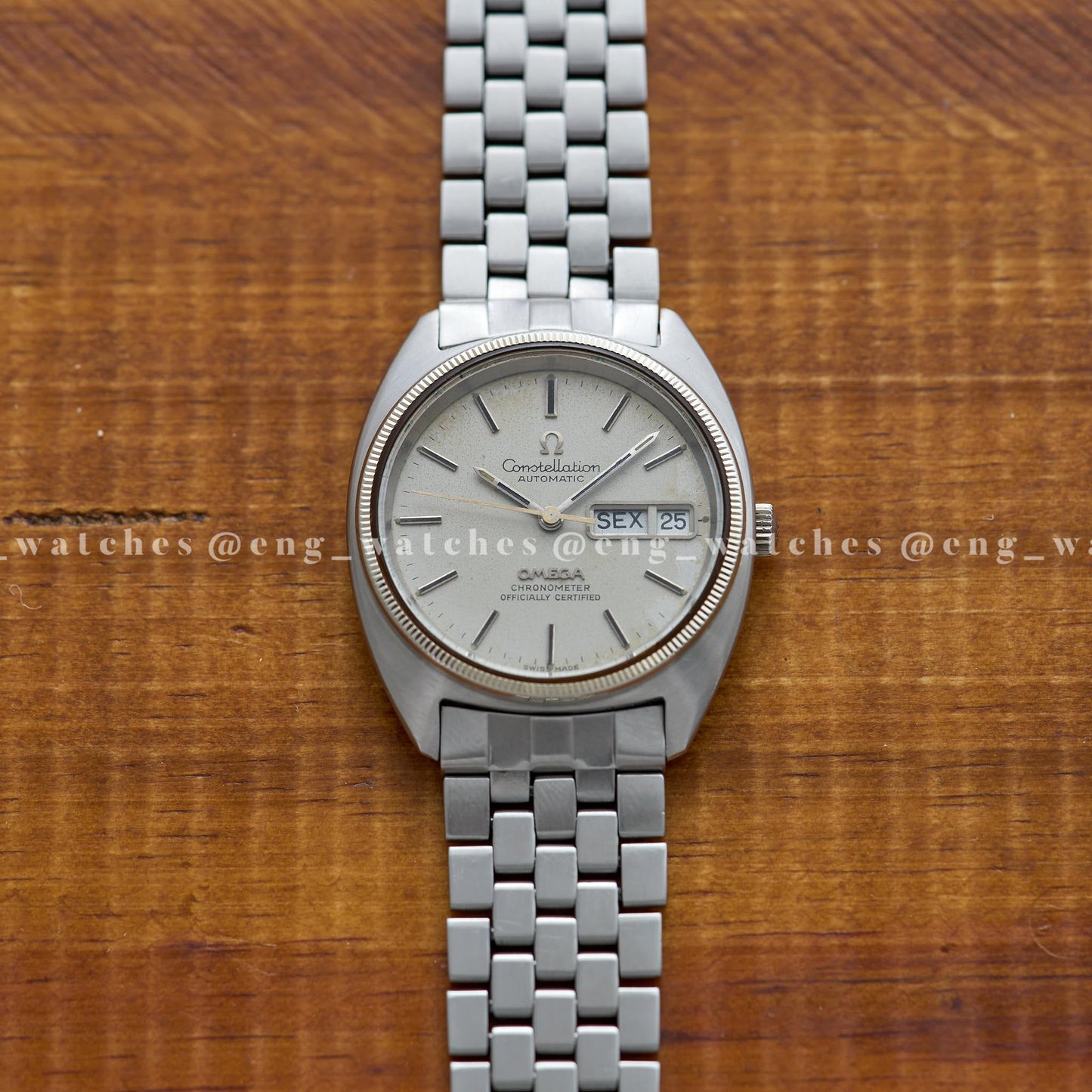 Omega Constellation "C-Shape" Day/Date