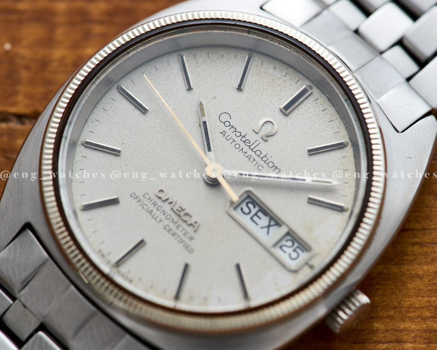 Omega Constellation "C-Shape" Day/Date