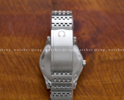 Omega Genève Day/Date "Burgundy"