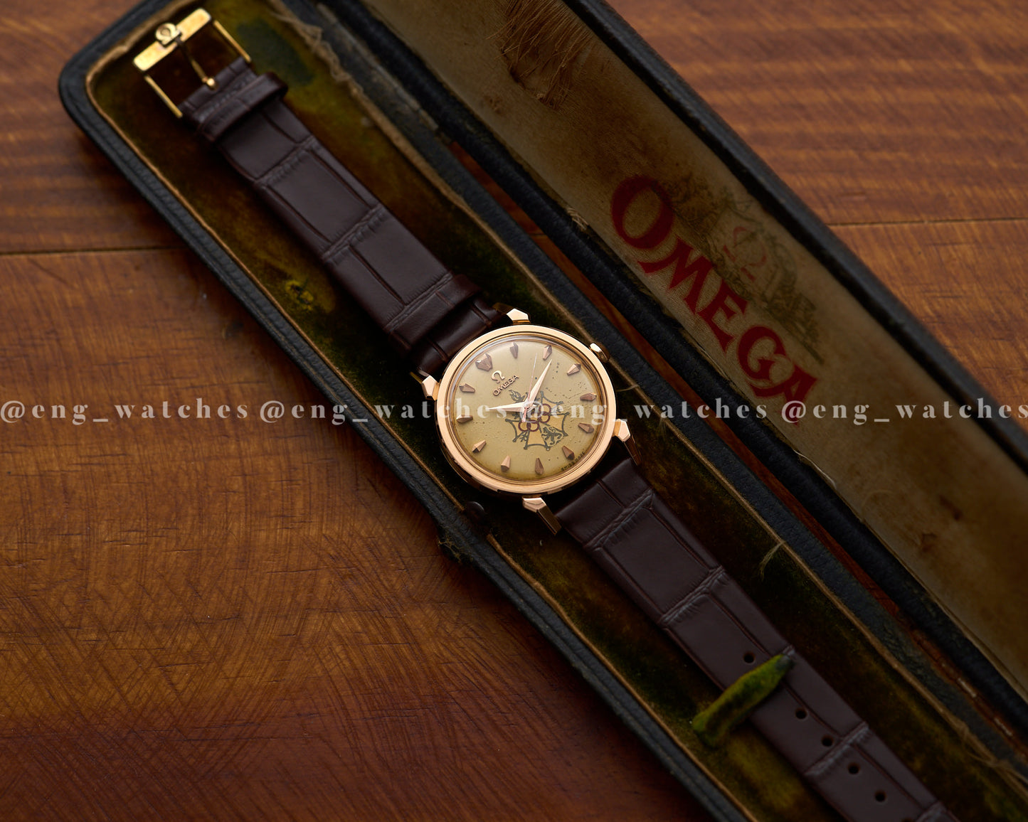 Omega Seamaster 18k Gold "XVI Olympia Melbourne"