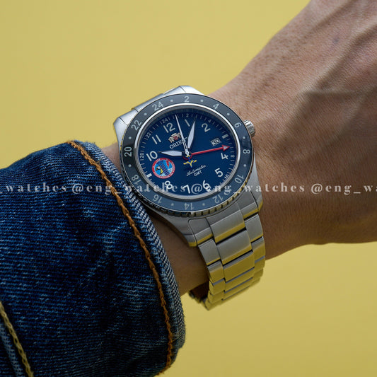Orient FAB III GMT - Esquadrilha da Fumaça - Anjos (Ed. Limitada)