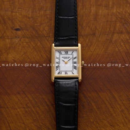 Raymond Weil "Tank" Gold Electroplated (feminino)