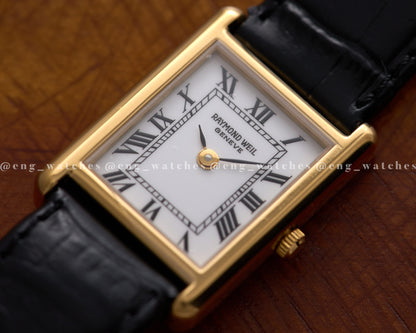 Raymond Weil "Tank" Gold Electroplated (feminino)