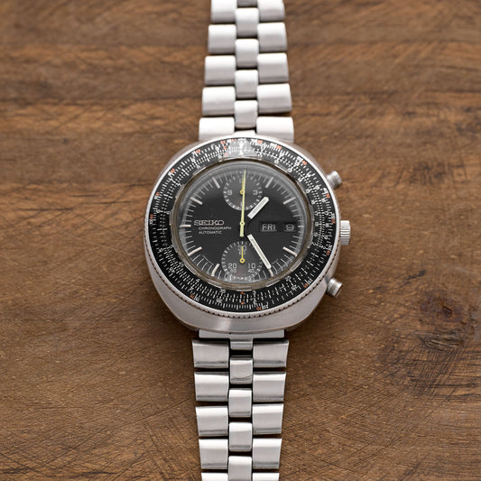 Seiko Chronograph 6138-7000 "Slide Rule Calculator"