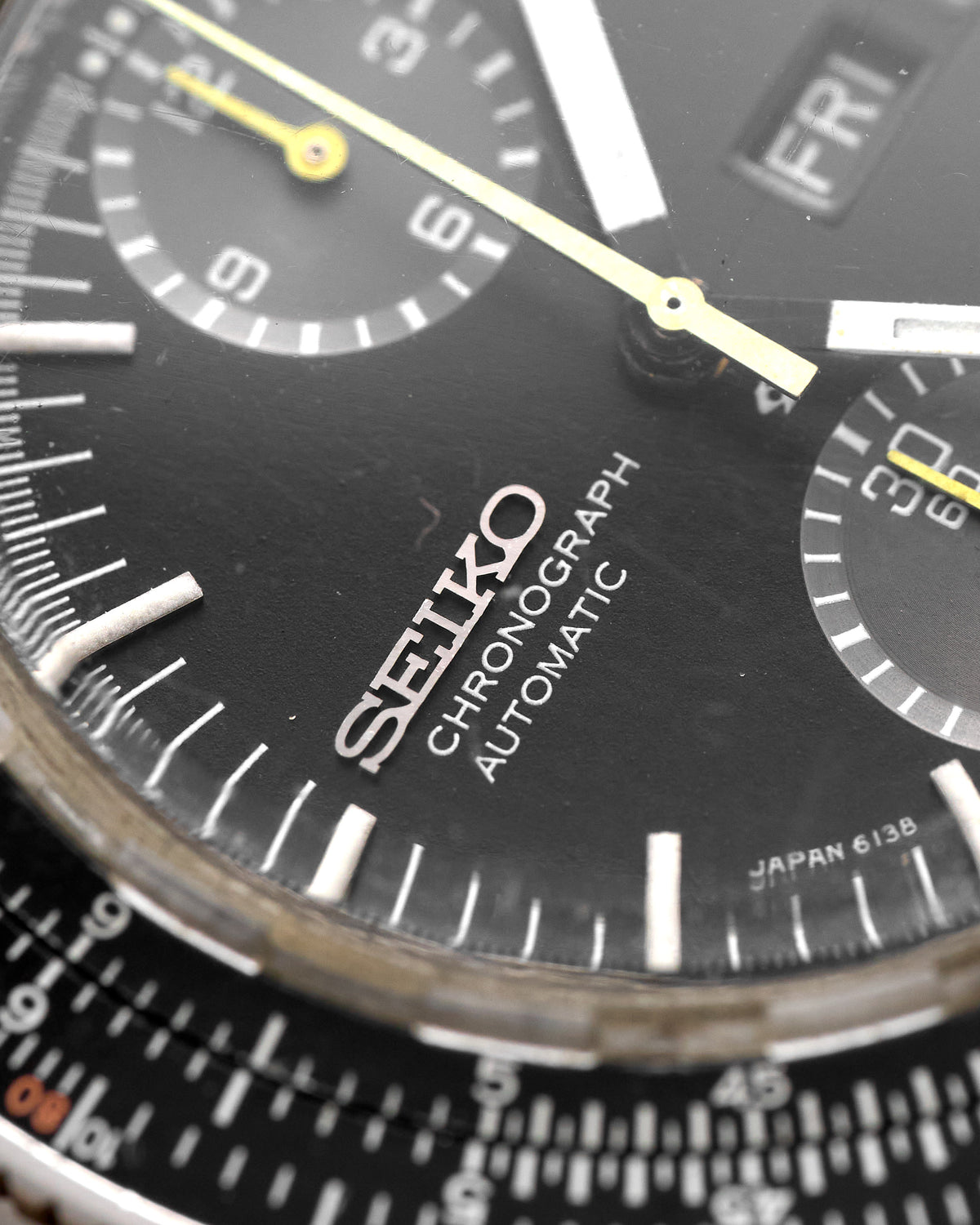 Seiko Chronograph 6138-7000 "Slide Rule Calculator"