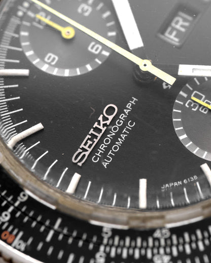 Seiko Chronograph 6138-7000 "Slide Rule Calculator"