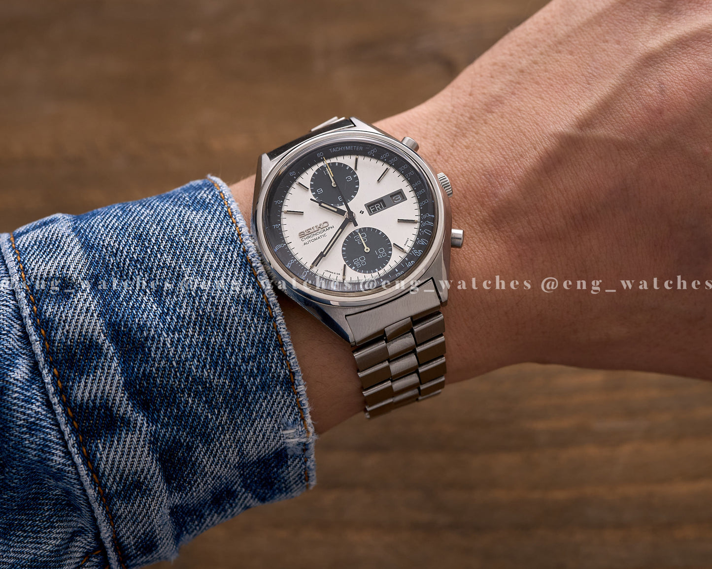 Seiko Chronograph 6138-8020 "Panda"