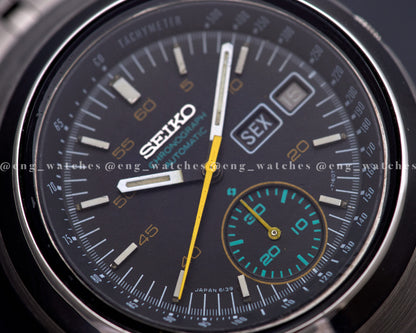 Seiko Chronograph 6139-7100 "Helmet Darth Vader"