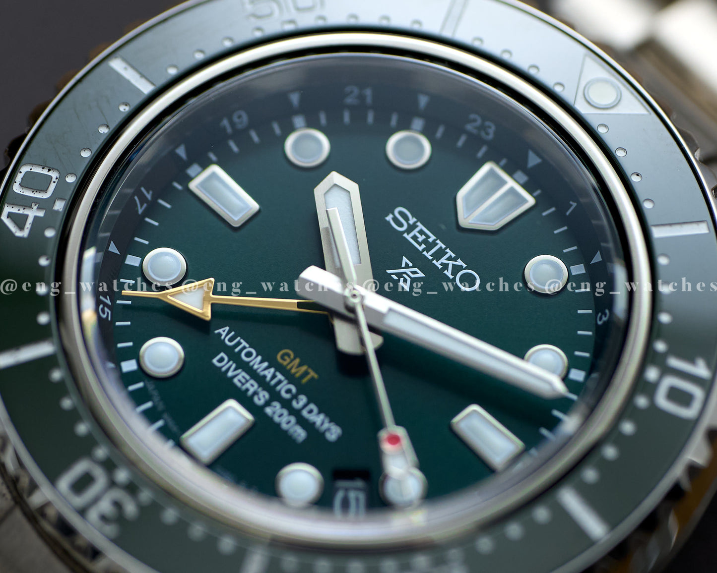 Seiko Prospex GMT Marine Green