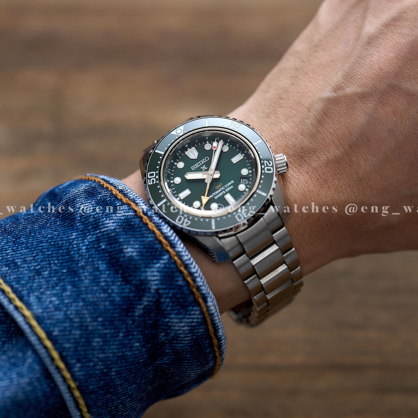 Seiko Prospex GMT Marine Green