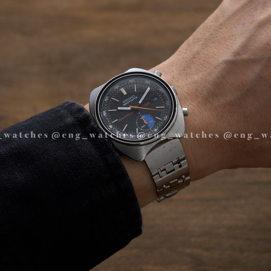 Seiko Chronograph 6139-7100 "Darth Vader"