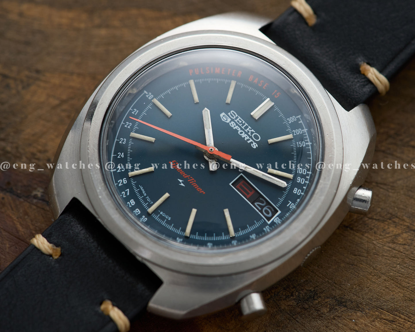 Seiko 5 Sports Speed-Time 7017-6050 "Eyeless Rally"