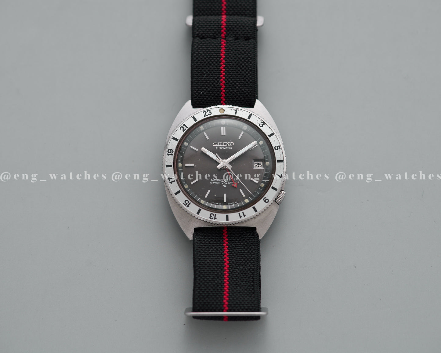 Seiko Navigator Timer GMT 6117-8000