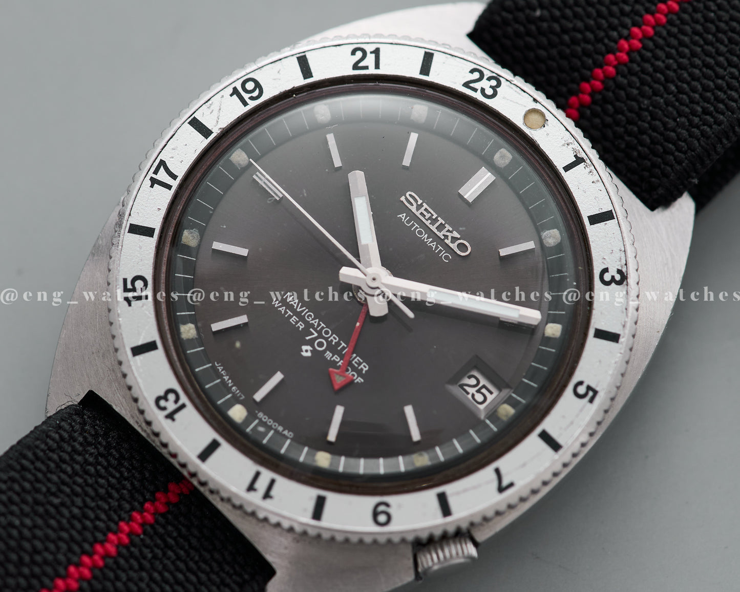 Seiko Navigator Timer GMT 6117-8000