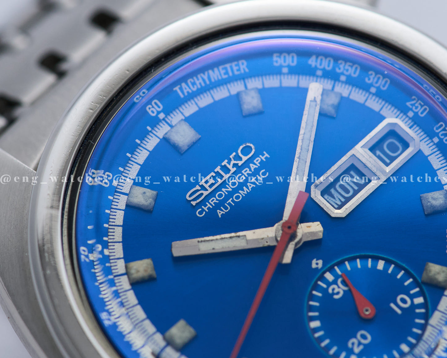 Seiko Chronograph 6139-6012 "Eletric Blue"