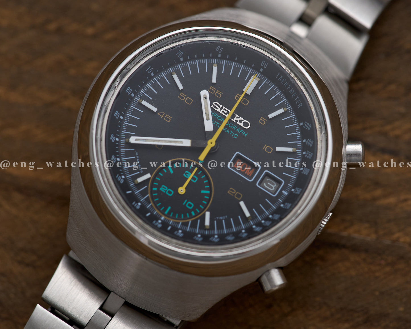 Seiko Chronograph 6139-7100 "Darth Vader"