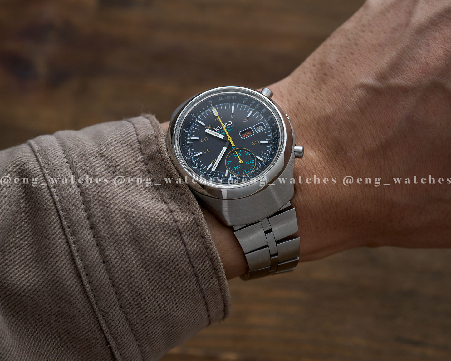 Seiko Chronograph 6139-7100 "Darth Vader"