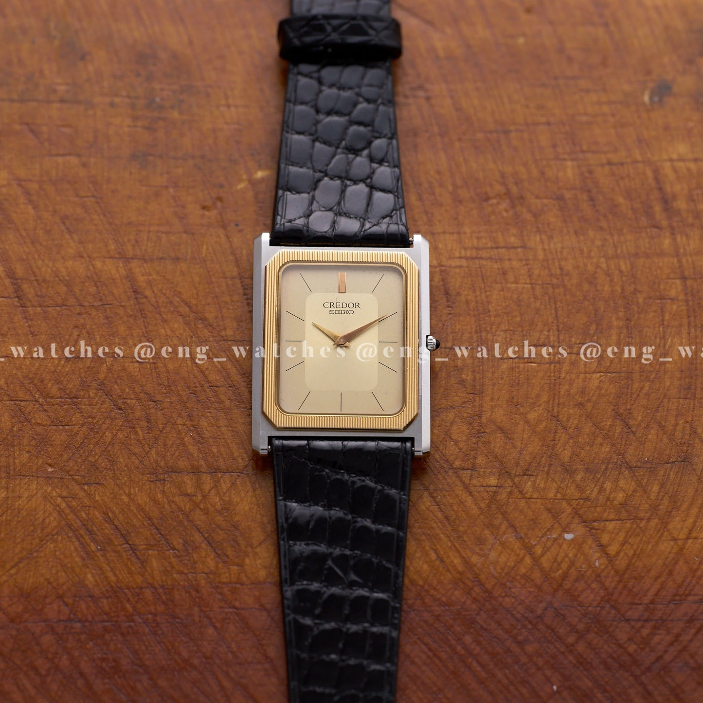 Seiko Credor "Tank" 6730-5090
