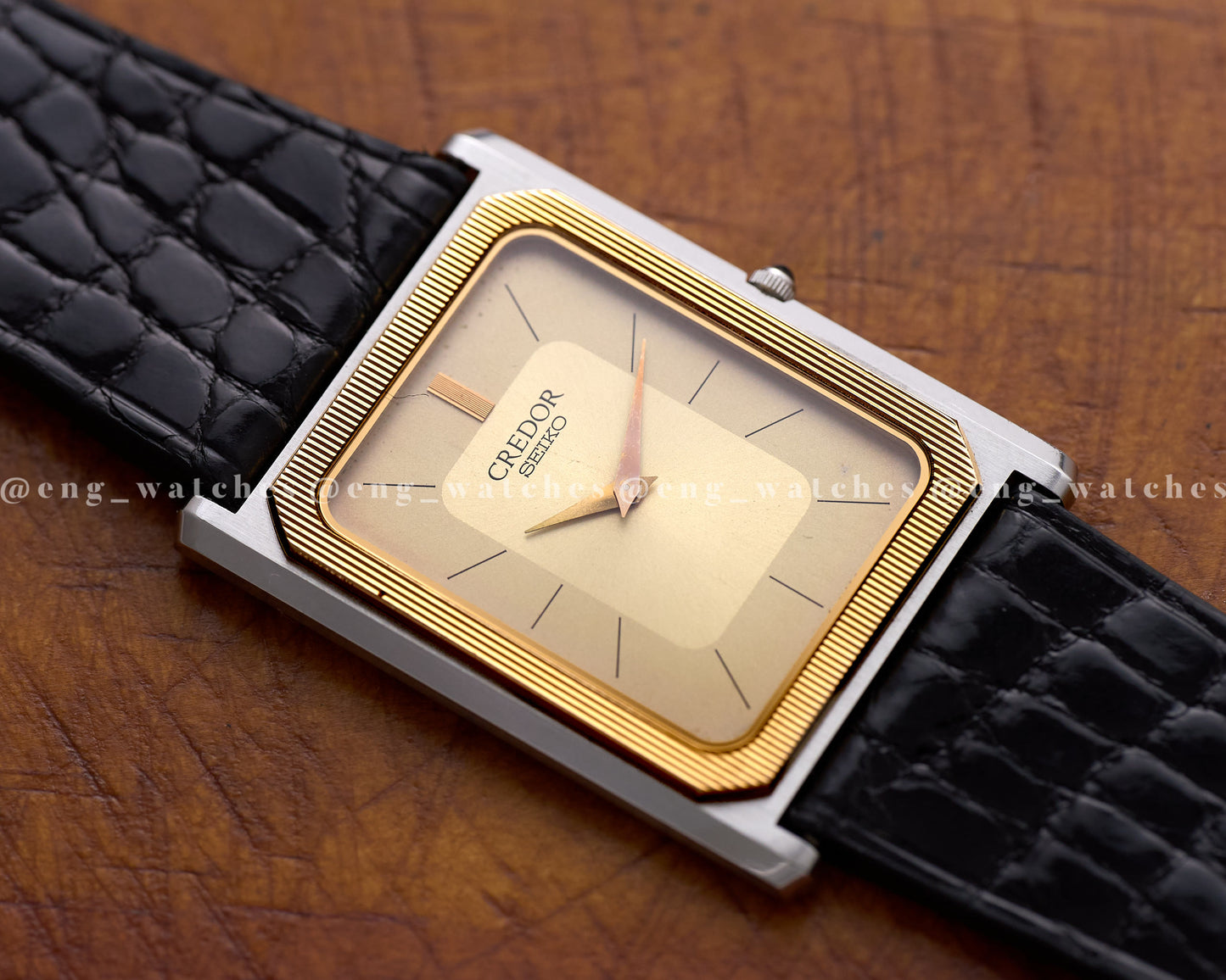 Seiko Credor "Tank" 6730-5090